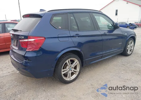 2013 BMW X3 xDrive28I from USA, damaged, VIN 5UXWX9C52D0A31405